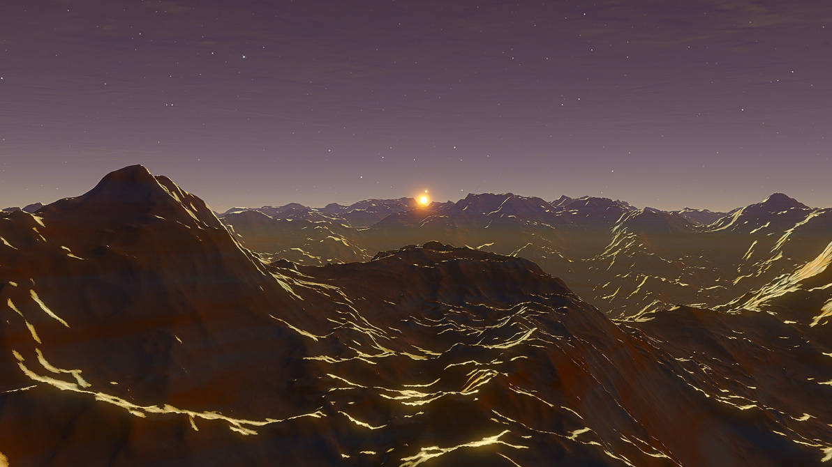 Spaceengine-landscape-sunset Wallpaper 00201 by gghiru on DeviantArt