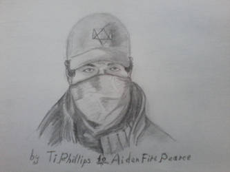 AidenFirePearce by TiPhillips (Aiden Pearce)