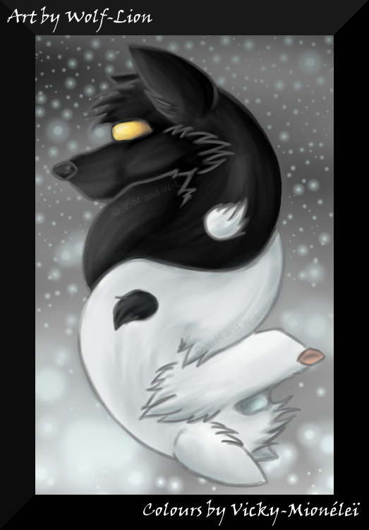 Ying Yang wolves for Wolf-Lion