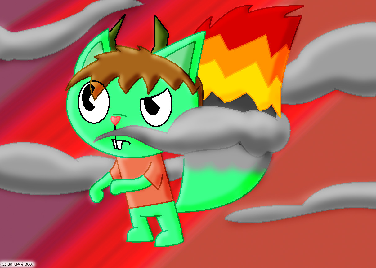 Fire R With Tail Tail on Fire... by ami2414 on DeviantArt