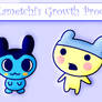 Mametchi's Growth Process