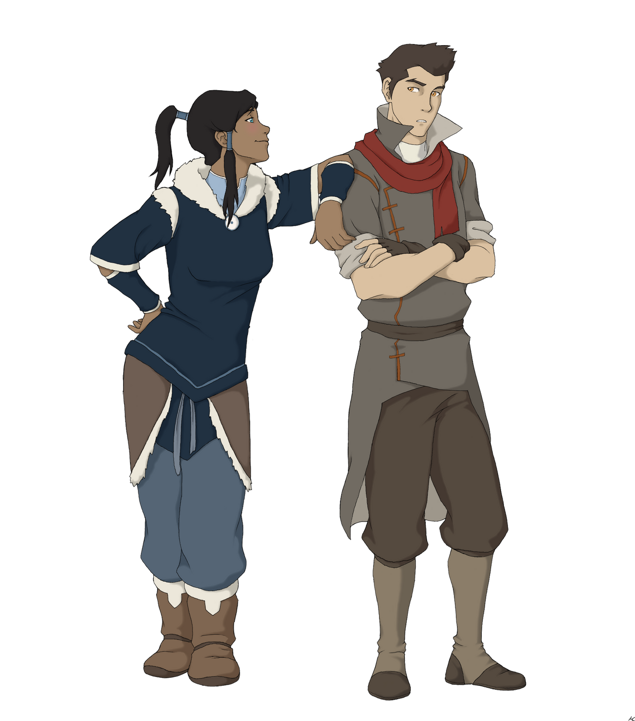 Korra and Mako