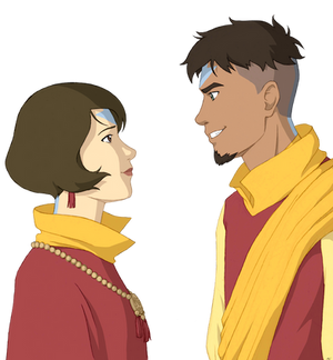 Jinora and Kai older