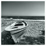 Rowboat on the seashore