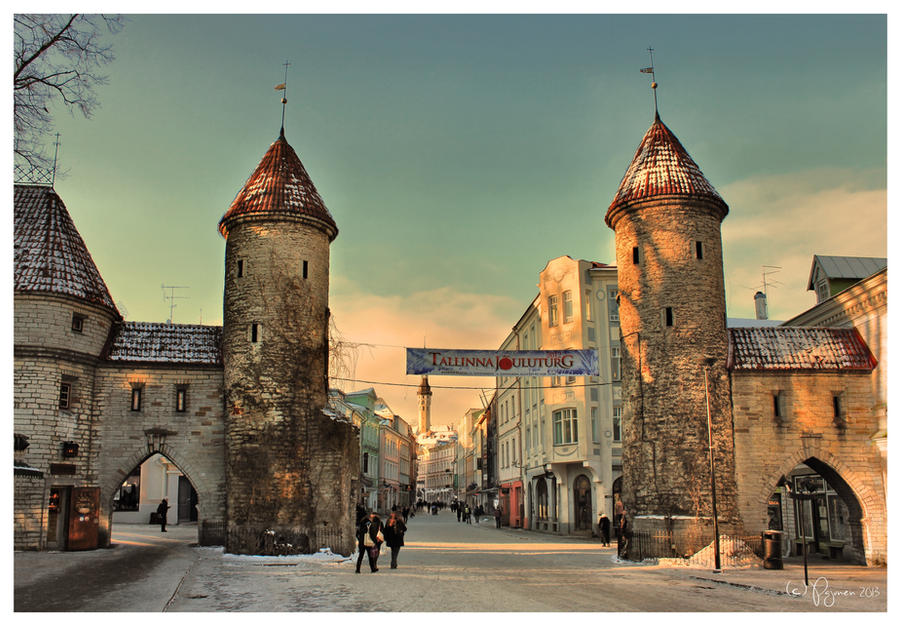 Tallinn in January