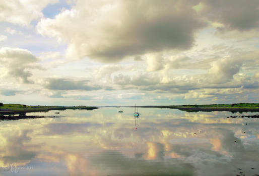 Low tide in Ireland