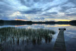 Blue Summer Night by Pajunen