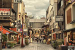 Asakusa streets by Pajunen