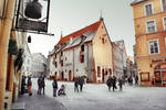 Winter in Tallinn by Pajunen