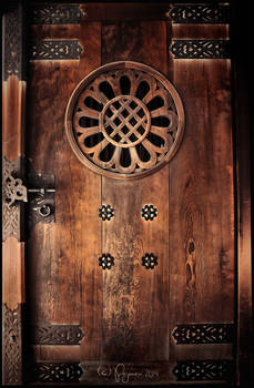 Meiji Shrine Door