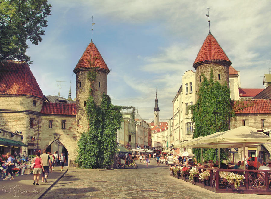 Summer in Tallinn by Pajunen on DeviantArt