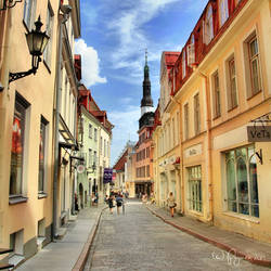 Tallinn old town streets