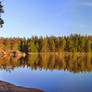 Evening by the Lake