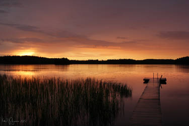 Dusk at the Lake