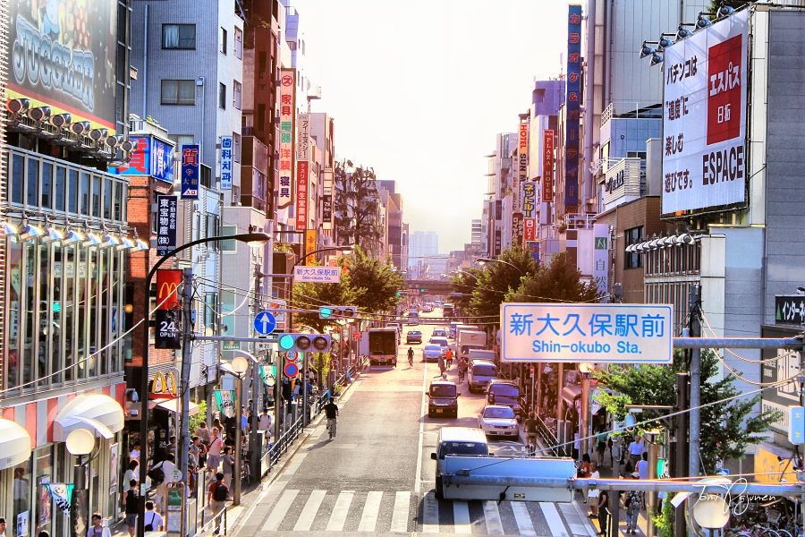 Shin-Okubo Korean Town Tokyo by Pajunen