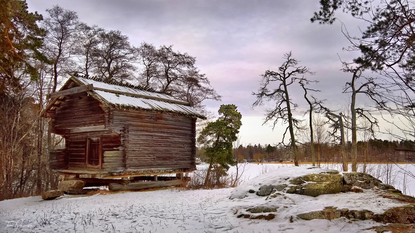 Old Shed in Winter