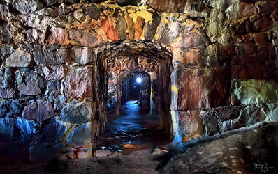 Suomenlinna tunnels by Pajunen