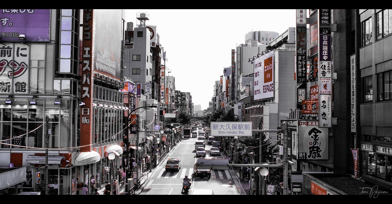 Shin-Okubo Korean Town Tokyo by Pajunen