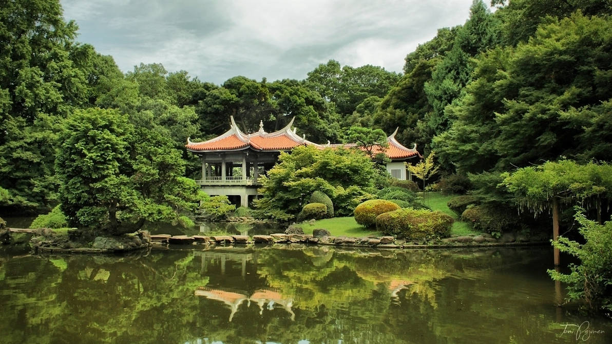 Japanese Garden By Pajunen On Deviantart