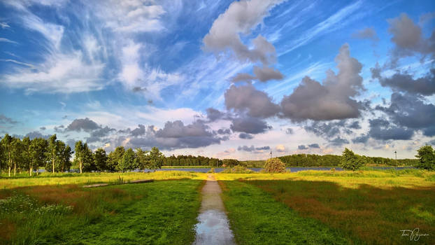 Path to the sea bay