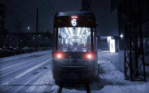 Winter Tram