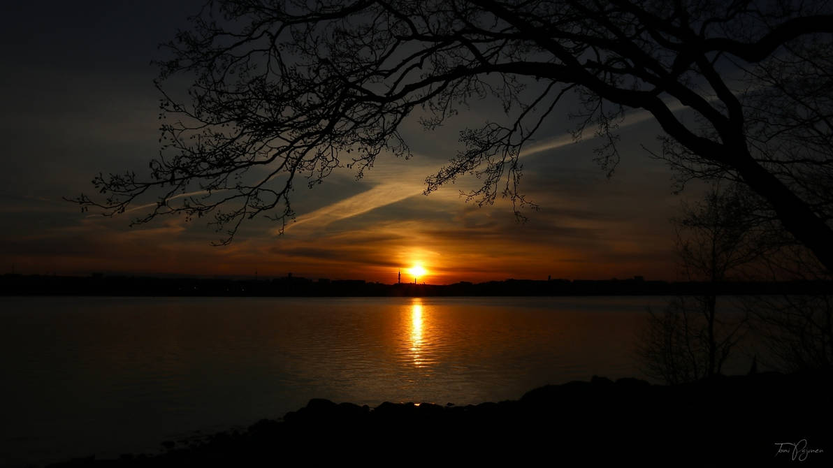 April Sunset by Pajunen on DeviantArt