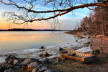 An old rowboat