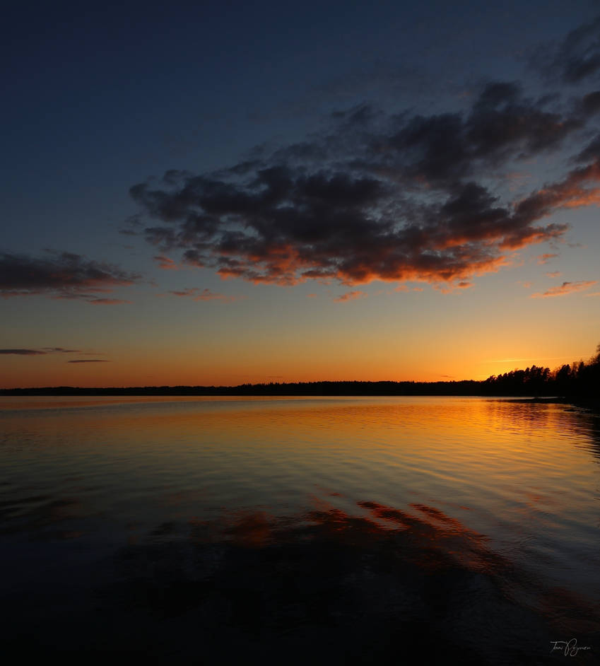 Spring Sunset Drawings Spring sunset by Pajunen on DeviantArt