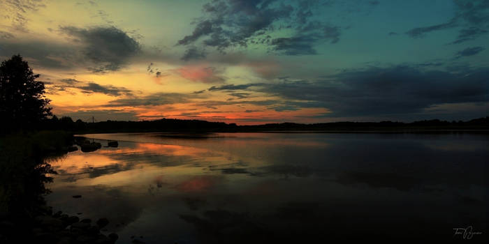 June sunset