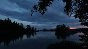 Blue evening