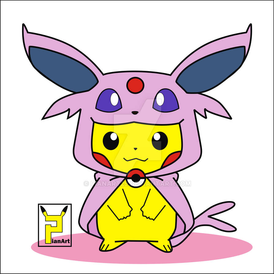 Pikaespe (pikachu cosplay espeon) by PianArt29 on DeviantArt