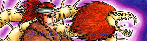 Renji Bookmark by psycrowe