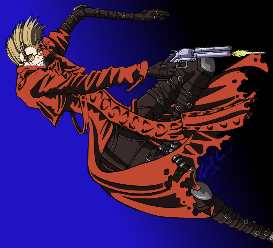 Old Art - Vash the Stampede