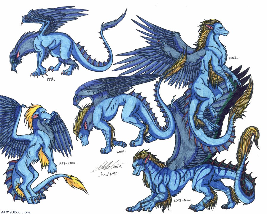 Draekard Evolution by psycrowe
