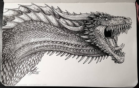 Inktober 2017 - Drogon