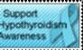 Hypothyroidism Awareness Stamp