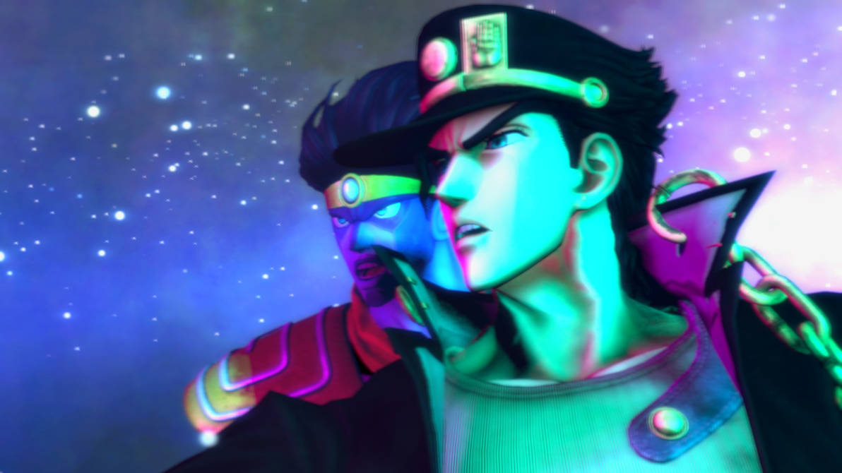 A Beautiful Pic Of Jotaro And Sp by LightningBolteRGT-R on DeviantArt