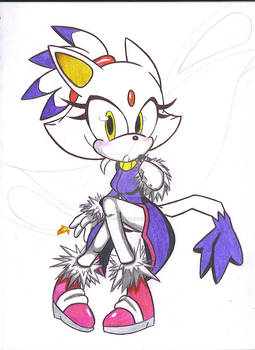 Unfinished Blaze Drawing