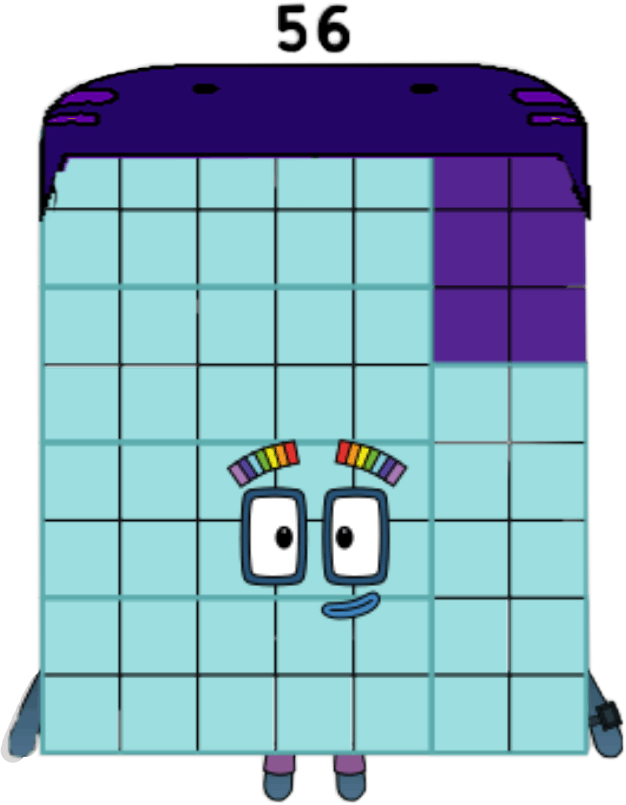 Number Blocks 56 Color Numberblock 56 By 54thenumberblock by 54thenumberblock on DeviantArt