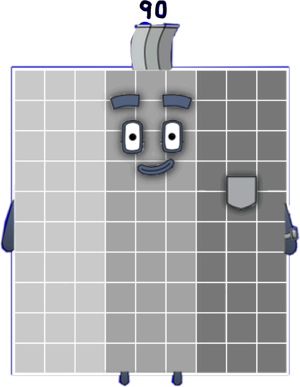 Numberblock 90 By 54thenumberblock by 54thenumberblock on DeviantArt