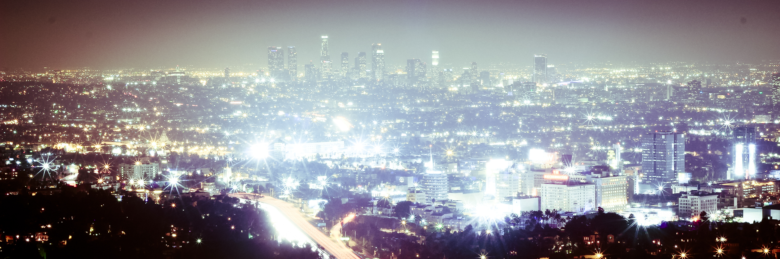 Los Angeles night...