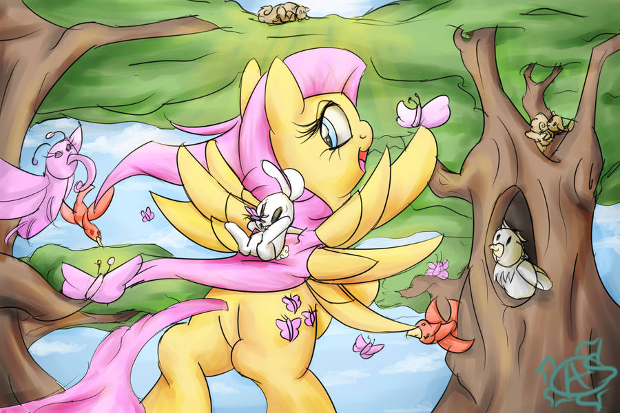Fluttershy Kalisti IV Request