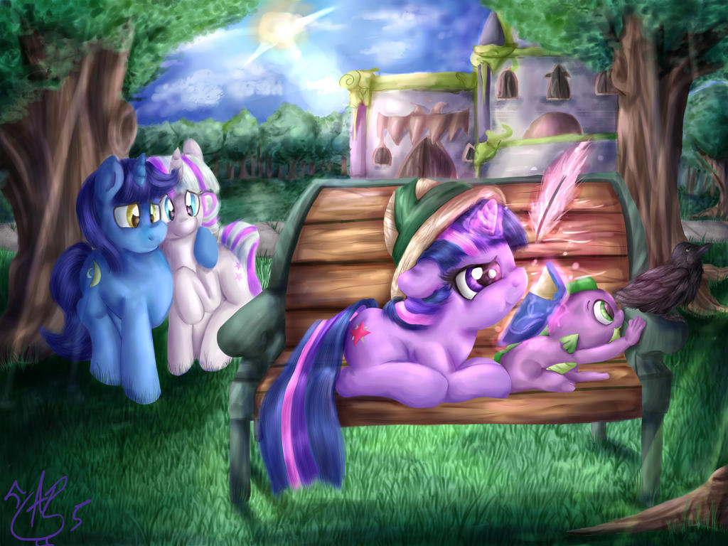 Commision: Raven Watching