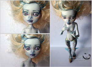 MH Lagoon OOAK Doll Repaint 2