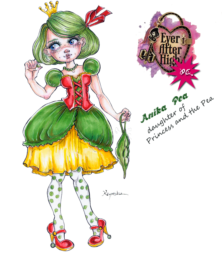 Ever After High OC Anika Pea