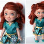 Little Merida mini doll repaint