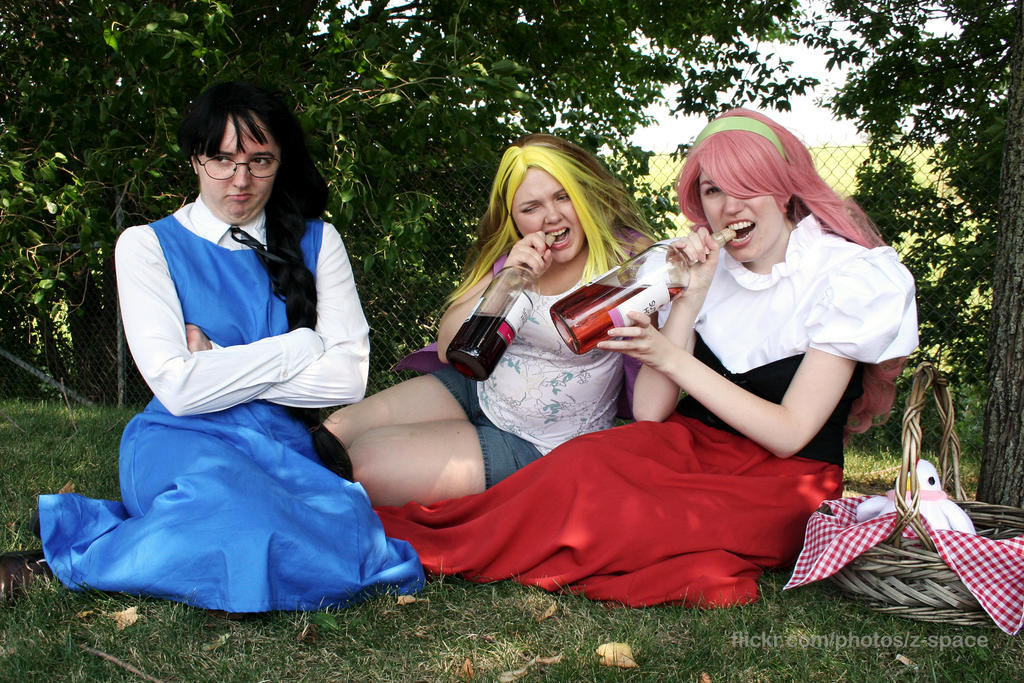 Harvest Moon - Karen, Mary, and Popuri Cosplay