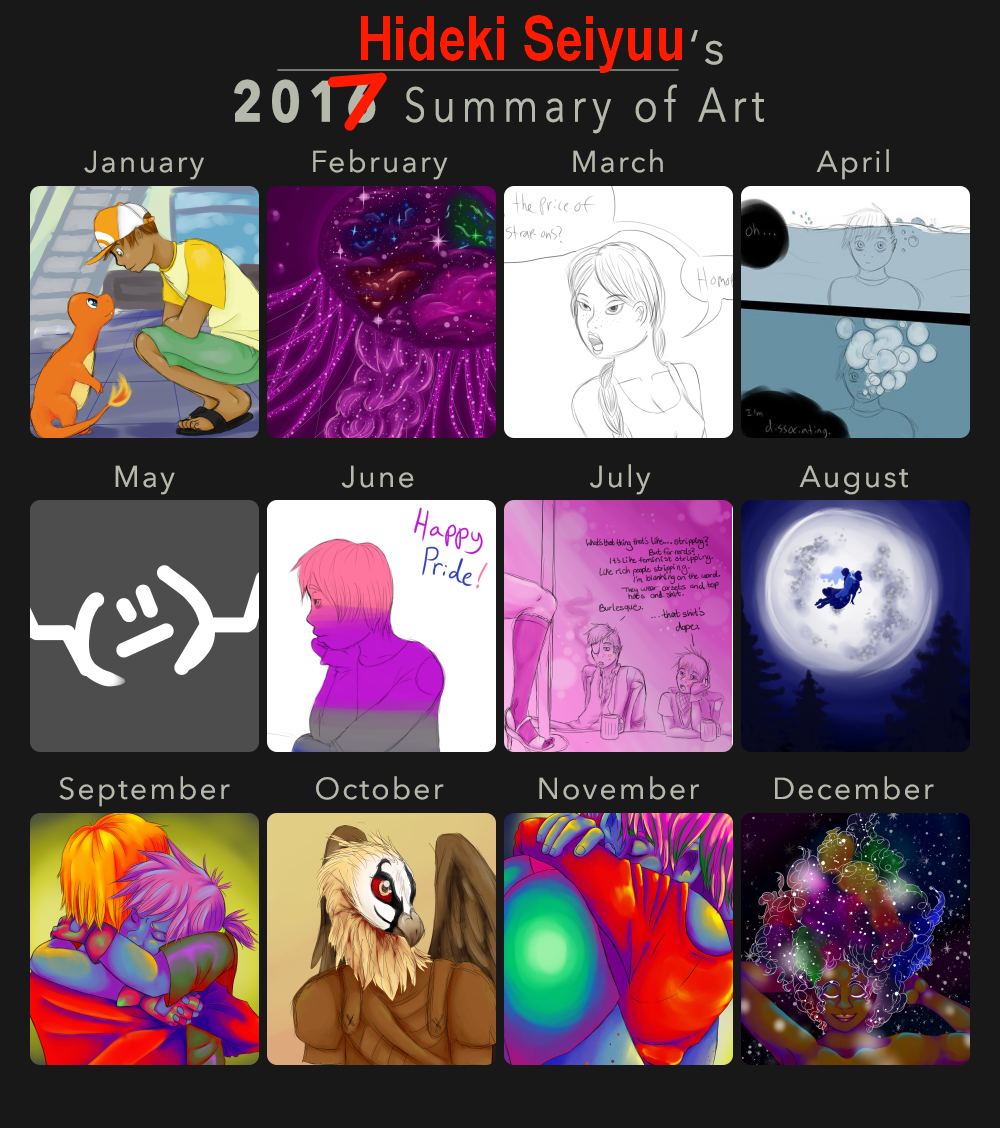 2017 art meme