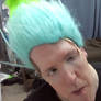 Me Wearing Troll Hair