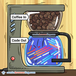 Caffeine - Code - Weekly programming webcomic